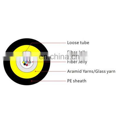 Hanxin GYFXTY Outdoor Fiber Optic Cables Miniature Central Beam Tube Type Gas Blowing Optical Cable photo-2