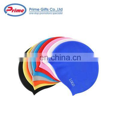 Custom Printed 100% Silicone Waterproof Swim Cap photo-4