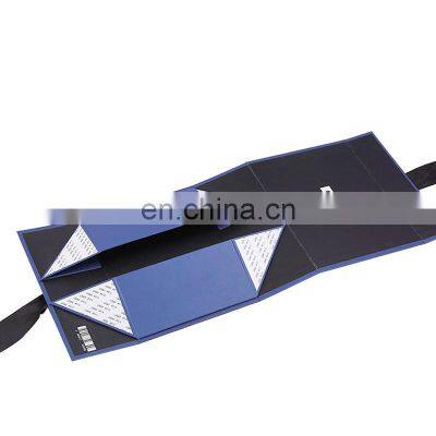 Custom Cardboard Flat Pack Folding Box Packaging Magnetic Paper Foldable Luxury Gift Box