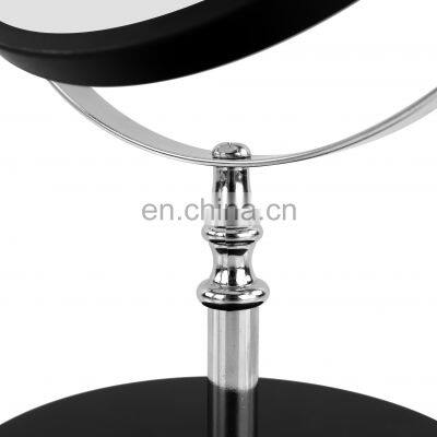 Новая модель косметического зеркала. Черный косметический столик с зеркалом. Столик с порошковой стальной покраской. Косметическое зеркало photo-5