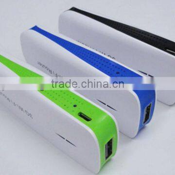 1800mAh power bank with 3G wireless USB wifi router with RJ45 port