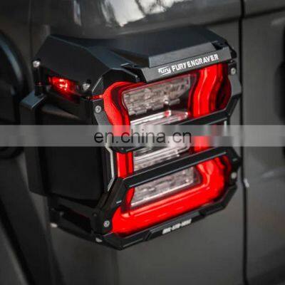 Aluminum Taillight Cover for Jeep Wrangler JL Exterior 4x4 Accessories  Fury Tail Lamp Cover