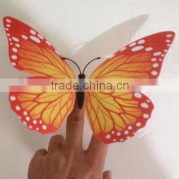 New design small flying butterfly toys on finger