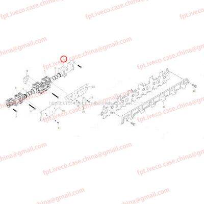 MAN D2066 Front exhaust manifold 08102-0116