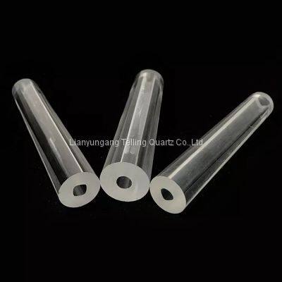 Clear Thick Wall Quartz Tube Fused Quartz Glass Tube Pipe photo-2