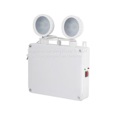 IP65 Emergency Light Waterproof 2*3W LED Emergency Battery Pack Lighting Clear Luminous White