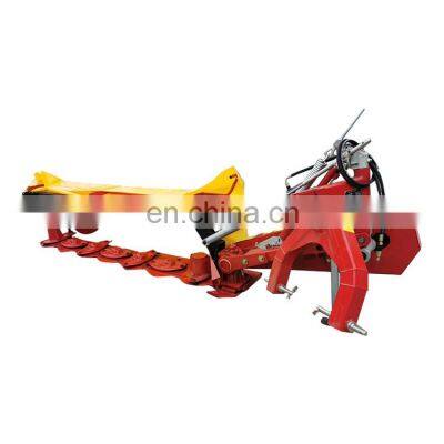 Tractor rear side mower slasher grass cutting machine