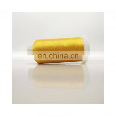 Factory directly wholesale stock lot elastic Embroidery  sewing thread