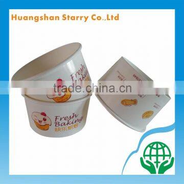 Ice Cream and Baking Paper Two PE Cup