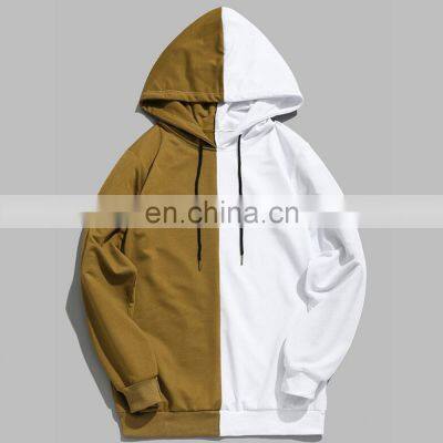 High quality hooded Hoodies for Men cotton Fabric Pullover hoodie plus size Cotton Blank Design