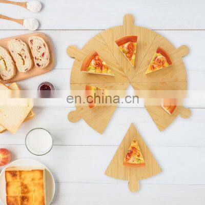 Organic Bamboo Pizza Spatula Paddle & Cutting Board With Handle photo-4
