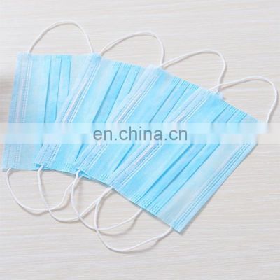 factory Manufacturer Ce certification 3 Ply Earloop Face Mask Disposable Medical Face Mask