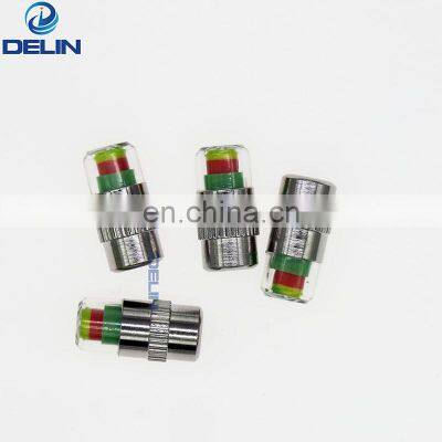 Tire Valve Cap With Pressure Indicator Tyre Pressure Monitor Valve Caps 36 PSI 2.4 Bar Air Alert Tire Valve Caps photo-5