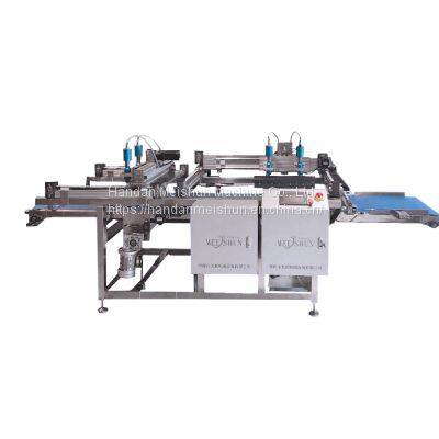 Ultrasonic Cutter Cake Slicer Automatic Machine Small Cake Dessert Making Machine for Bakery Shop