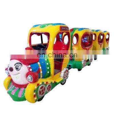 Children Factory Electric Train Amusement Sightseeing Trackless Train Rides For Sale