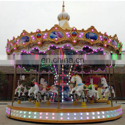 Park games machines carousel horse ride for sale