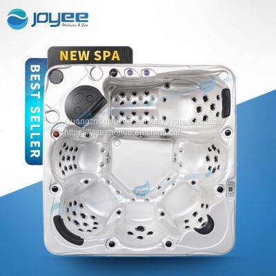 JOYEE Ozone ABS System Bluetooth Garden Modern 6 Person Hydro Whirlpool Spa Hot Tub For Factory