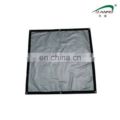 Aluminum Sunblock 85% anti UV fabric Resistant Sun Shade Net Cloth for car cover garden net greenhouse  4*3m