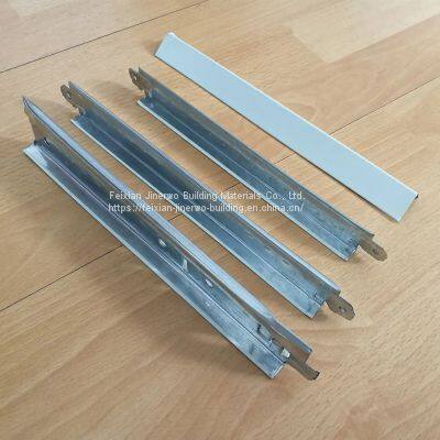 WBM Hot Sale Suspended Ceiling T Grid T-24 Width System/grid ceiling/ceiling grid components Flat Black 32/38