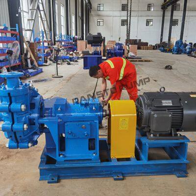 High Capacity Non-Leakage Mining Metal Lined Slurry Pump in Dam Sludge