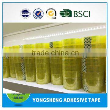 BOPP Stationery Tape (BOPP film with plastic core,widely used in school and office)