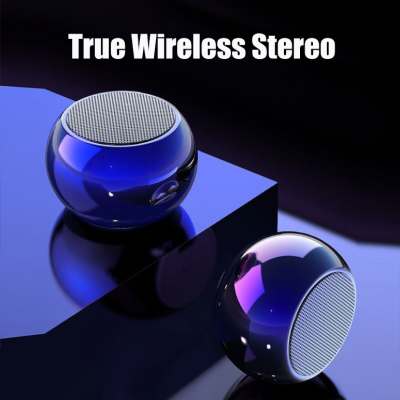 Top Seller Product In OEM/ODM Metal Small Rechargeable Active Tiny Bass Portable Wireless Mini TWS Bluetooth Speaker photo-3