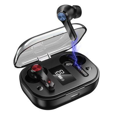 T28 TWS Wireless Headphone High-quality 6D Surround Sound Music Earphone LED Power Display Headsets Sport Earbuds New