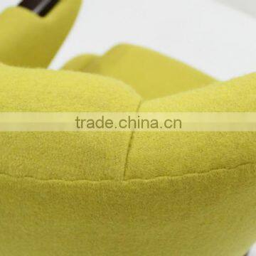 Replica Classic Fiberglass Material Cashmere Hans J. Wegner PP19 The Teddy Bear Chair With Ottoman photo-5