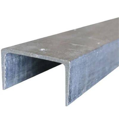 Galvanized Channel Bar U C Steel Profile for Middle East Steel Building Structure Projects