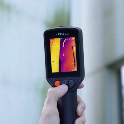 EX10 Thermal Camera  Wide Range Temperature Measurement Range & Ai Enhanced Thermal Imager