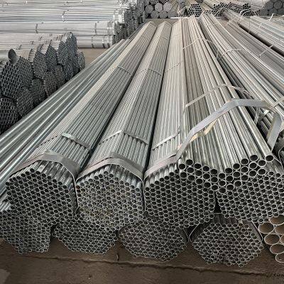 SAE 1008 1010 1020 Hot DIP Galvanized Round Steel Pipe / Gi Pipe Pre Galvanized Steel Pipe Galvanized Tube photo-5