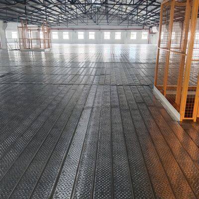 Customizable Multi-Level Steel Structure Mezzanine for Warehouse Storage