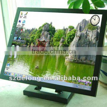 15'' LCD touchscreen rugged monitor with built in computer