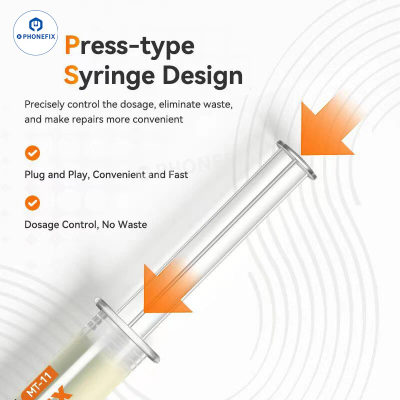 MobiTool MT-11 Transparent Halogen-free Flux for CPU and BGA Soldering photo-4