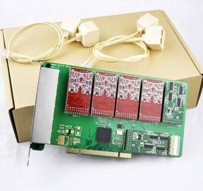 Newest 24 Ports Asterisk Fxo Fxs Card,ippbx Pci Card, Asterisk PCIe Card photo-2