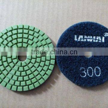 Diamond resin polishing pad / marble pad / wet use polishing pad