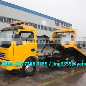 2015 EuroIII or EuroIV Factory Price Dongfeng DLK 4 ton tow truck,4x2 towing truck