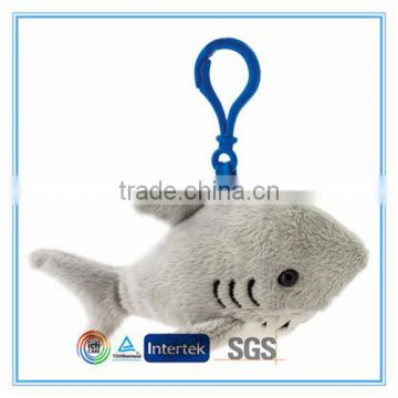 Cheap toys stuffed shark keychain