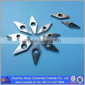 diamond shapes tungsten carbide inserts of wood working cutter blade