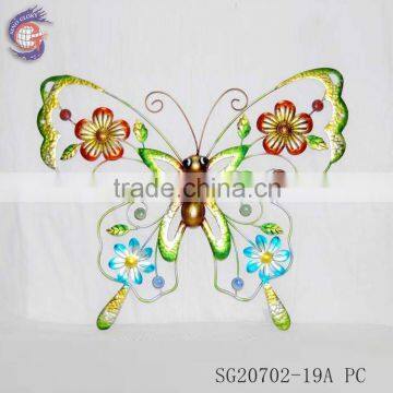 home interior decorating metal wall hanging butterfly