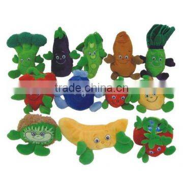 plush vegetables and fruits toys