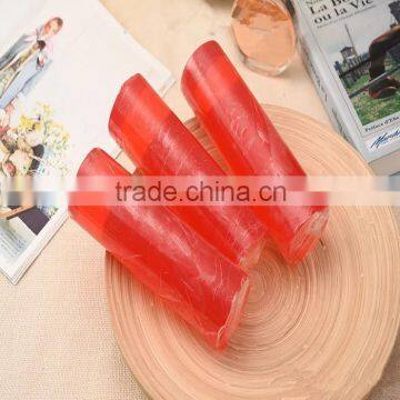 Low Sweat Transparent red color Soap Base