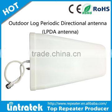 Lintratek facotry 10dbi 850mhz 2g signal LPDA antenna Outdoor Log Periodic Directional antenna