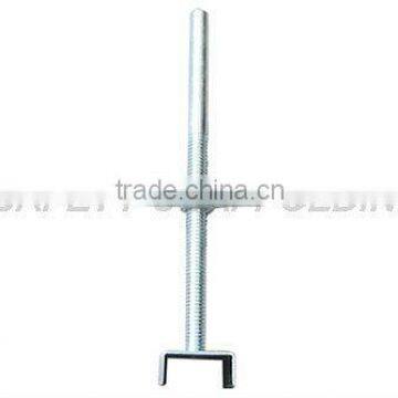 steel hollow galvnaized adjustable base jack