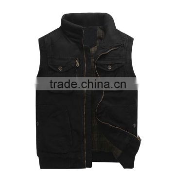 High Quality Fashion Western Cool Scratch Washed Design Boys And Mens Wholesale Vest