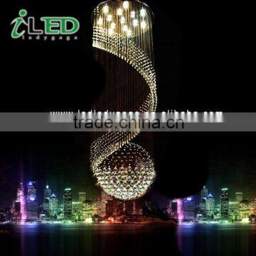 2014 Newest OEM large hotel crystal chandelier