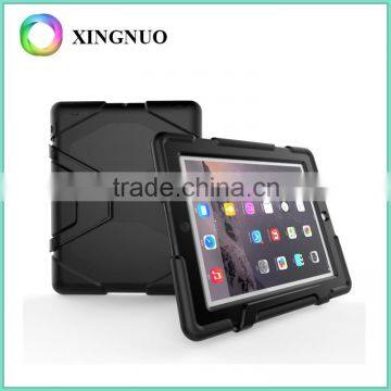 China Supplier PC TPU Material Heavy Duty Plastic Case for iPad 2 / 3 / 4