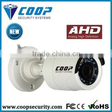 Real TIme AHD CCTV Camera System Analog 3.6mm Mepapixel Fixed Lens Waterproof IP66 Bullet Cam