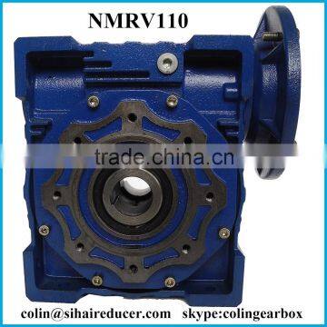 NMRV110 Wrom Gear Box Speed Reducer Machine