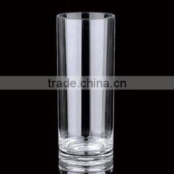 Plastic Hiball glass cup; unbreakable zombie glass; Straight glass cup for home use and outdoor BBQ